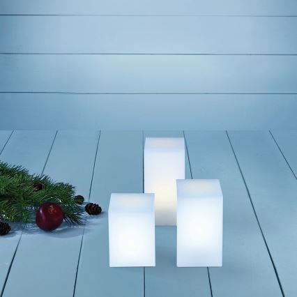 Markslöjd 703529 - SADA 3x Vianočná dekorácia LANGÖ 3xLED/0,03W/3xAAA