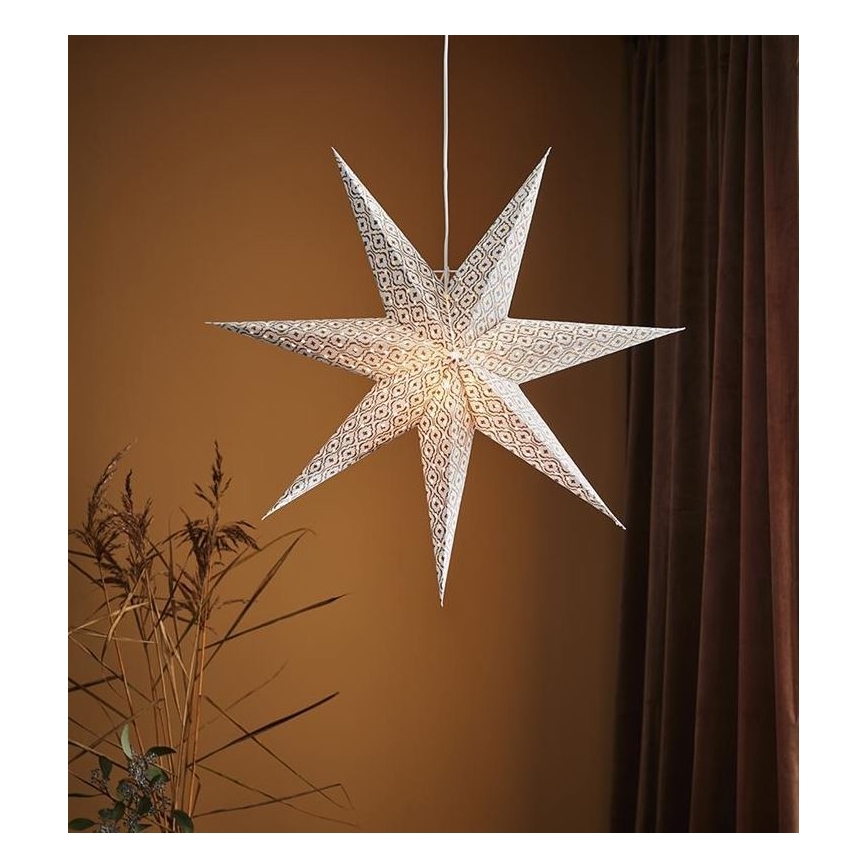 Markslöjd 705315 - Vianočná dekorácia BAROQUE 1xE14/25W/230V 45 cm