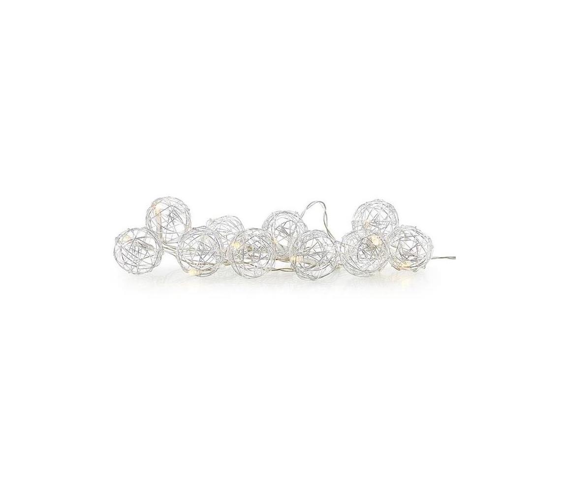 Markslöjd 705442 - LED dekoratívny reťazec ZOO 10xLED/2xAA 1,6m teplá biela 705442