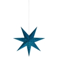Markslöjd 705482 - Vianočná dekorácia VELOURS 1xE14/25W/230V modrá