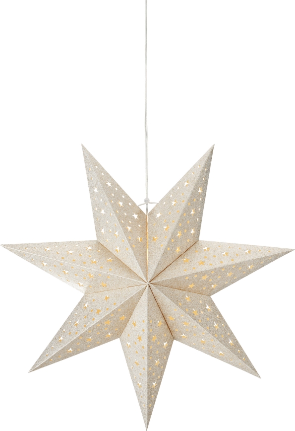 Markslöjd 705610 - LED Vianočná dekorácia BLANK LED/0,2W/3xAA pr. 45 cm zlatá