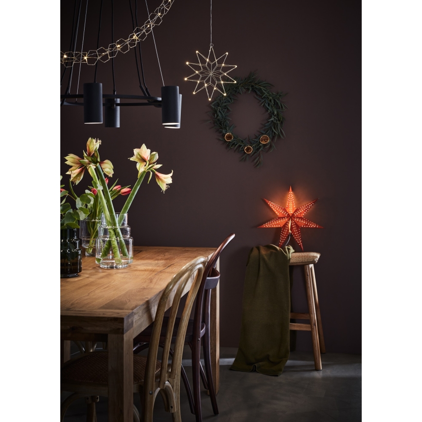 Markslöjd 705751 - LED Vianočná dekorácia GLEAM LED/0,6W/3xAA zlatá