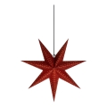 Markslöjd 705807 - Vianočná dekorácia EMBLA 1xE14/6W/230V priemer 45 cm hnedá