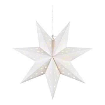 Markslöjd 705897 - LED vianočná dekorácia BLANK LED/0,2W/3xAA priemer 45 cm biela