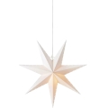 Markslöjd 705926 - Vianočná dekorácia LIVELY 1xE14/6W/230V priemer 45 cm biela