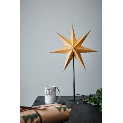 Markslöjd 705934 - Vianočná dekorácia LIVELY 1xE14/6W/230V zlatá/čierna