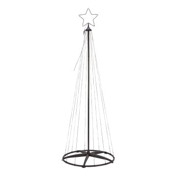 Markslöjd 706329 - LED vonkajšia vianočná dekorácia ABETO 200xLED/2,7W/230V 2m IP44 čierna