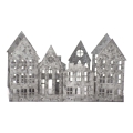 Markslöjd 706365 - LED Vianočný svietnik YORK 3xLED/0,1W/1xCR2032 sivá