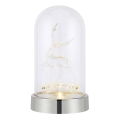 Markslöjd 706528 - LED Vianočná dekorácia ISLA LED/0,06W/3xAA lesklý chróm/sob