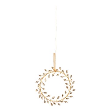 Markslöjd 706558 - LED Vianočná dekorácia ARIA LED/3,12W/2xAA zlatá