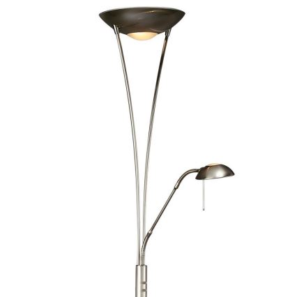 Massive 42070/17/10 - Stmievacia stojaca lampa MAMO 1xR7S118/300W + 1xG9/40W