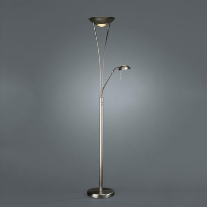 Massive 42070/17/10 - Stmievacia stojaca lampa MAMO 1xR7S118/300W + 1xG9/40W