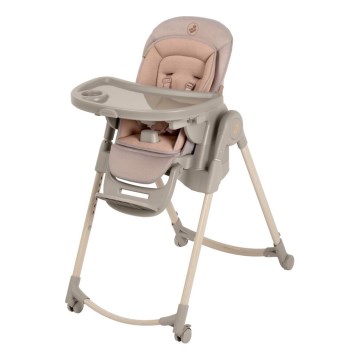Maxi-Cosi - Detská jedálenská stolička MINLA PLUS béžová/ružová