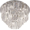 MAXLIGHT C0136 - Stropné svietidlo MONACO 9xG9/40W/230V pr. 42 cm lesklý chróm