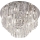 MAXLIGHT C0137 - Stropné svietidlo MONACO 15xG9/40W/230V pr. 60 cm lesklý chróm