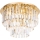 MAXLIGHT C0205 - Stropné svietidlo MONACO 9xG9/40W/230V pr. 42 cm zlatá