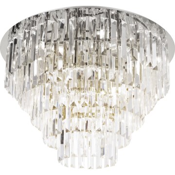 MAXLIGHT C0225 - Stropné svietidlo MONACO 16xG9/40W/230V pr. 80 cm lesklý chróm