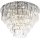 MAXLIGHT C0225 - Stropné svietidlo MONACO 16xG9/40W/230V pr. 80 cm lesklý chróm