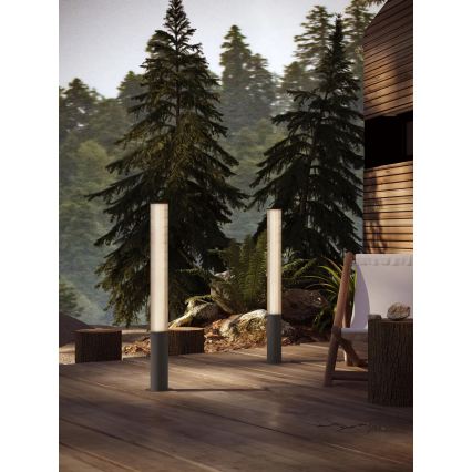 MAXLIGHT F0064 - LED Vonkajšie svietidlo GARDENIA LED/25W/230V 105 cm CRI 93 IP65 čierna