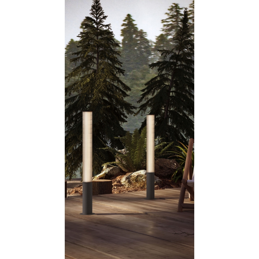MAXLIGHT F0065 - LED vonkajšie svietidlo GARDENIA LED/25W/230V 105 cm CRI 93 IP65 antracit