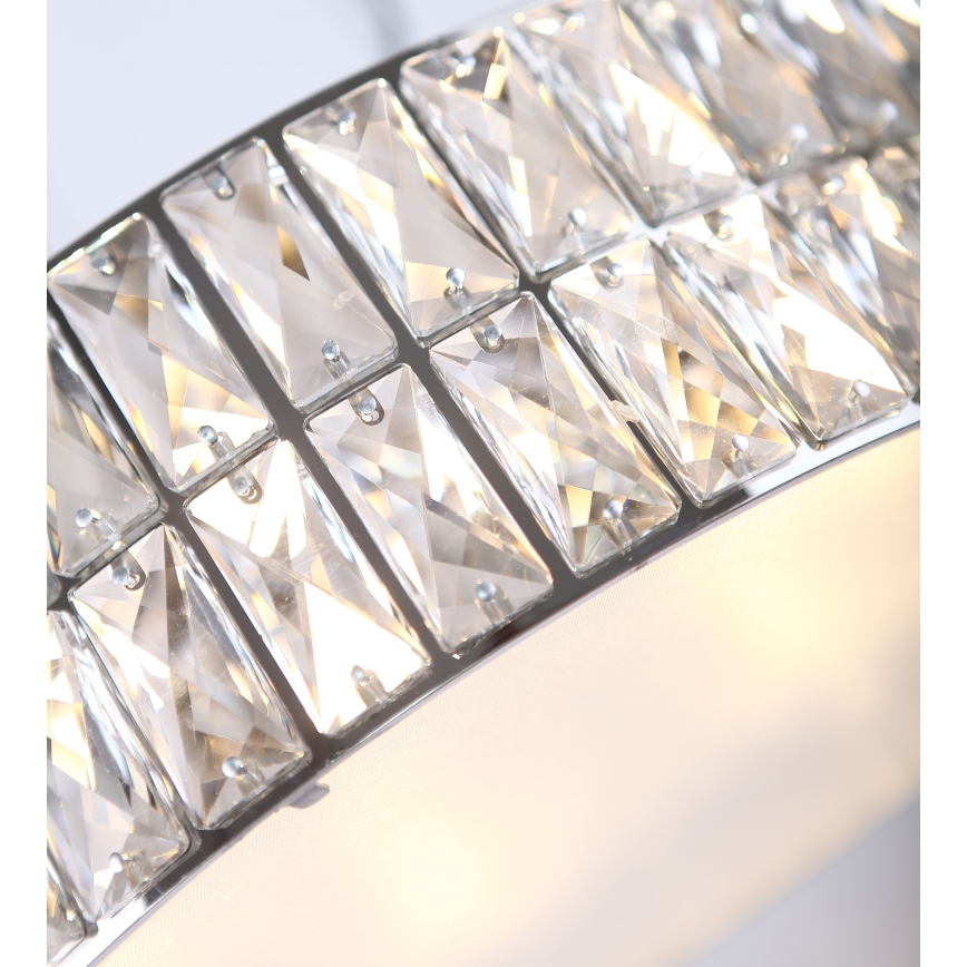 MAXLIGHT P0236 - Luster na lanku DIAMANTE 5xG9/42W/230V pr. 38 cm lesklý chróm