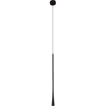 MAXLIGHT P0373 - LED Luster na lanku COFFEE LED/7W/230V pr. 3 cm čierna