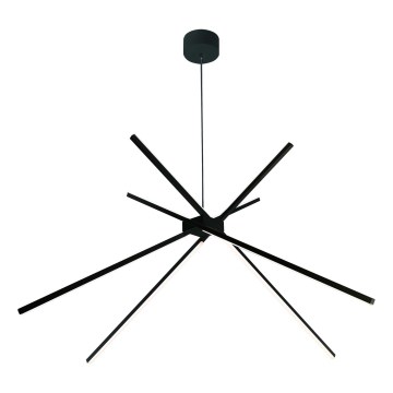 MAXLIGHT P0412 - LED Luster na lanku SPIDER LED/33W/230V čierna