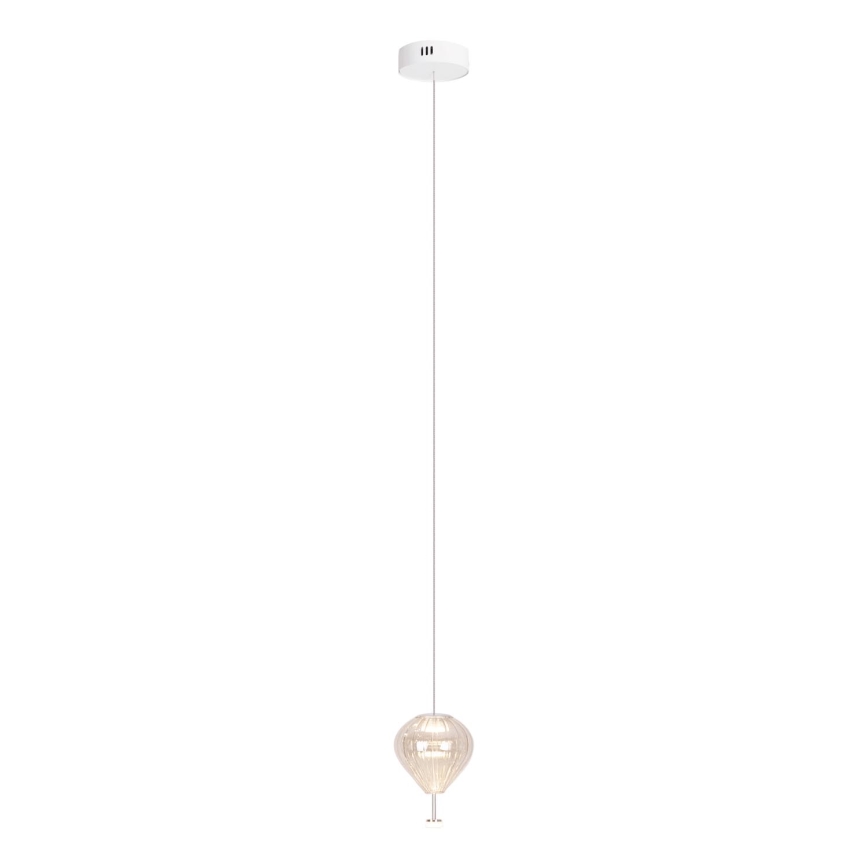 MAXLIGHT P0527 - LED Luster na lanku PALLONCINI 2xLED/3W/230V pr. 12 cm číra