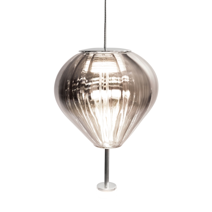 MAXLIGHT P0576 - LED Luster na lanku PALLONCINI 2xLED/3W/230V pr. 12 cm dymová