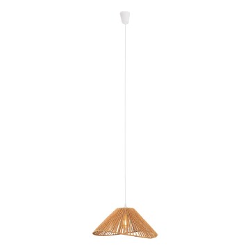 MAXLIGHT P0577 - Luster na lanku AMALFI 1xE27/15W/230V pr. 45 cm béžová