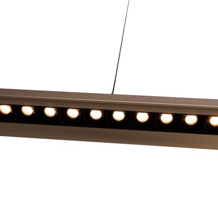 MAXLIGHT P0594 - LED Stmievateľný luster na lanku JO-JO LED/38W/230V 2700/4500/5500K mosadz