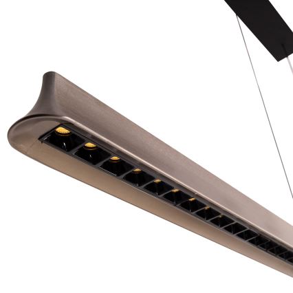 MAXLIGHT P0595 - LED Stmievateľný luster na lanku JO-JO LED/38W/230V 2700/4500/5500K antracit