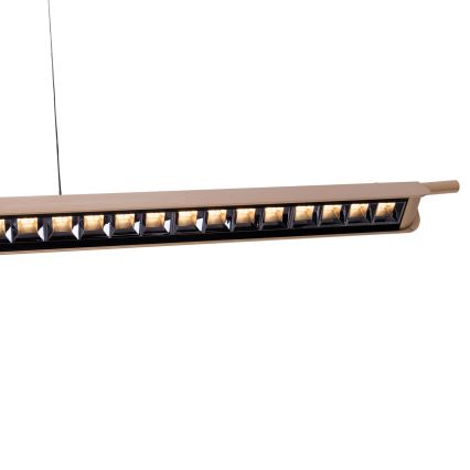 MAXLIGHT P0596 - LED Stmievateľný luster na lanku JO-JO LED/40W/230V 2700/4500/5500K mosadz