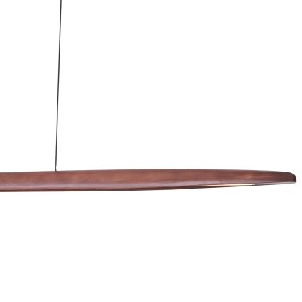 MAXLIGHT P0598 - LED Luster na lanku WOODY LED/25W/230V hnedá/borovica