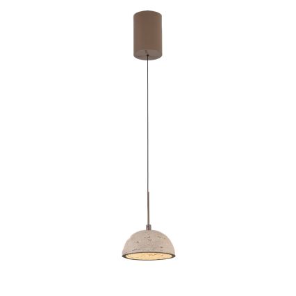 MAXLIGHT P0666 - LED luster na lanku CUCCINA LED/57W/230V priemer 15 cm béžová
