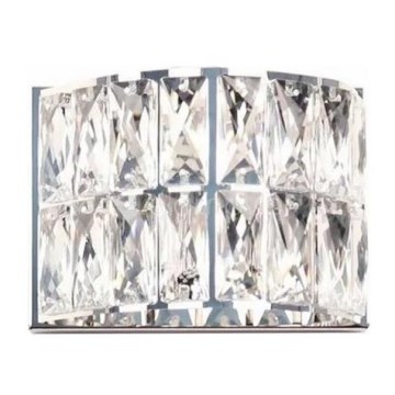 MAXLIGHT W0204 - Nástenné svietidlo DIAMANTE 1xG9/42W/230V lesklý chróm