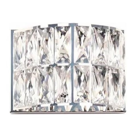 MAXLIGHT W0204 - Nástenné svietidlo DIAMANTE 1xG9/42W/230V lesklý chróm