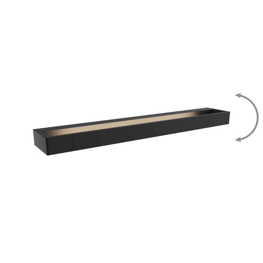 MAXLIGHT W0309 - LED Kúpeľňové nástenné svietidlo FLINK LED/18W/230V 60 cm IP44 čierna