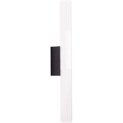 MAXLIGHT W0365 - LED Kúpeľňové nástenné svietidlo FAYETTE LED/12W/230V 61 cm IP44 čierna