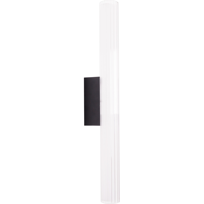 MAXLIGHT W0365 - LED Kúpeľňové nástenné svietidlo FAYETTE LED/12W/230V 61 cm IP44 čierna