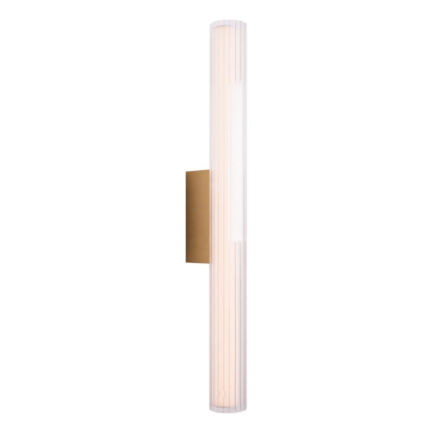 MAXLIGHT W0366 - LED Kúpeľňové nástenné svietidlo FAYETTE LED/12W/230V 61 cm IP44 zlatá