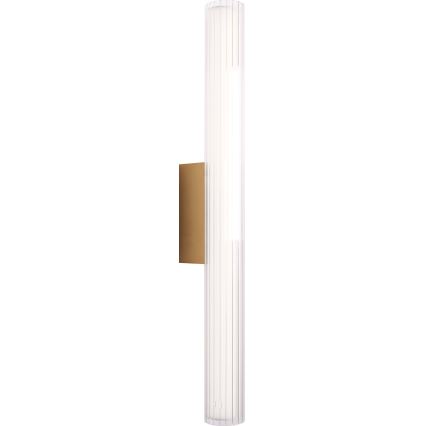 MAXLIGHT W0366 - LED Kúpeľňové nástenné svietidlo FAYETTE LED/12W/230V 61 cm IP44 zlatá