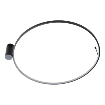 MAXLIGHT W0437 - LED kúpeľňové stropné svietidlo VISUAL LED/28W/230V, priemer 80 cm, IP44, čierne