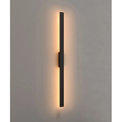 MAXLIGHT W0461 - LED Vonkajšie nástenné svietidlo PREDAZZO LED/20W/230V CRI 93 IP65 čierna