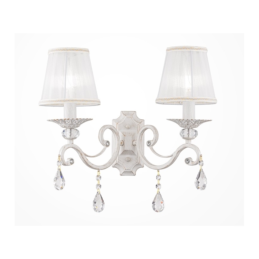 Maytoni ARM247-02-G - Nástenné svietidlo GRACE 2xE14/40W/230V