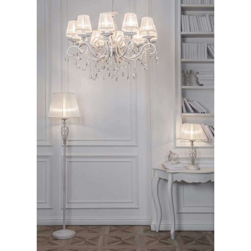 Maytoni ARM247-10-G - Luster na reťazi GRACE 10xE14/40W/230V