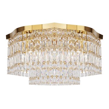 Maytoni DIA005CL-06G - Stropné svietidlo DUNE 6xE14/60W/230V zlatá