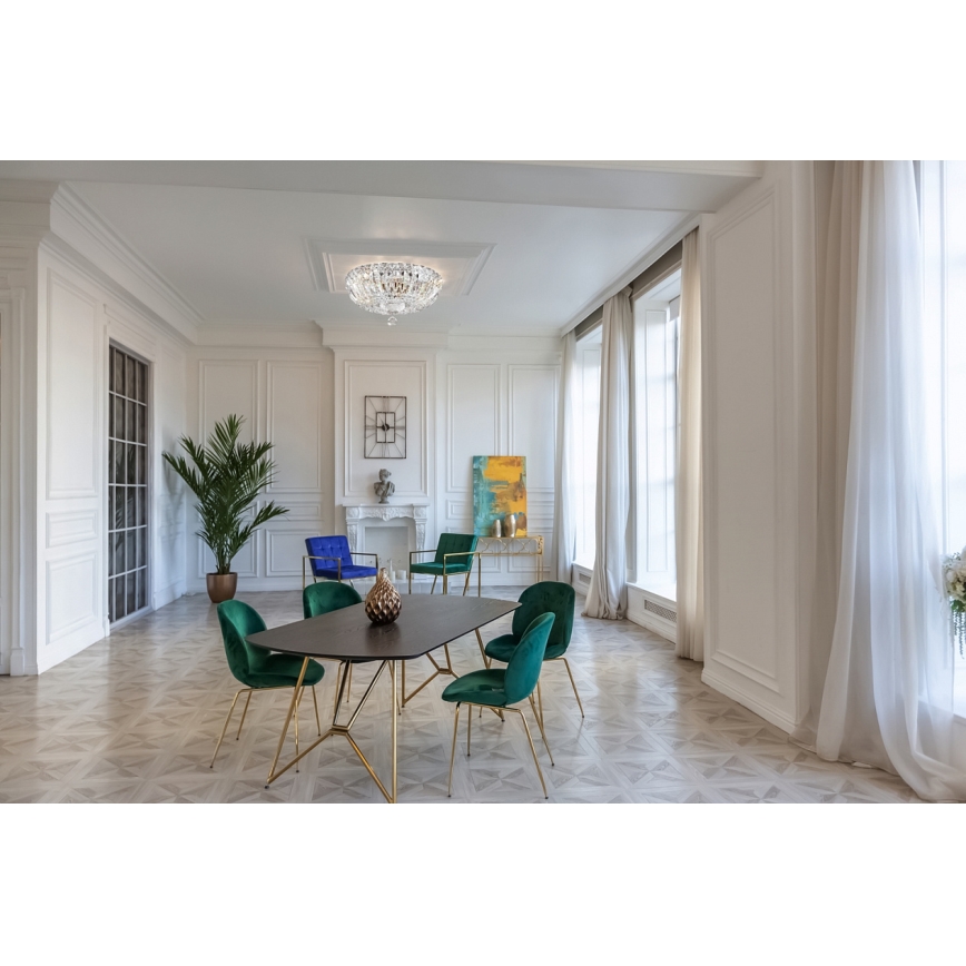 Maytoni DIA100-CL-03-N - Stropné svietidlo BASFOR 3xE14/60W/230V matný chróm