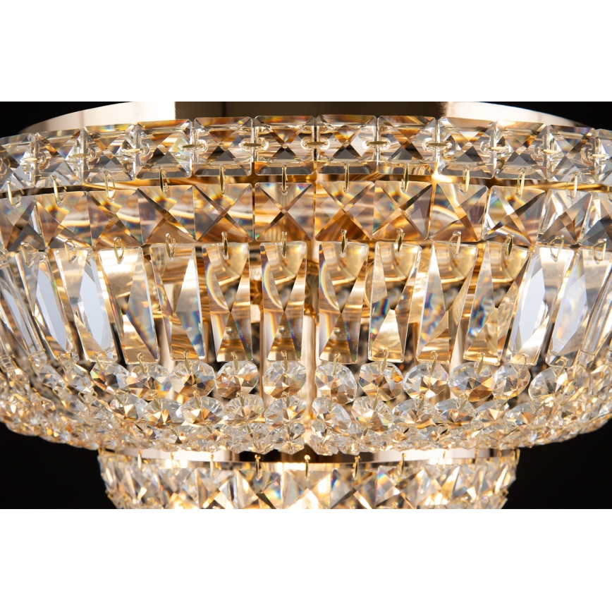 Maytoni DIA100-CL-12-G - Stropné svietidlo BASFOR 12xE14/60W/230V zlatá