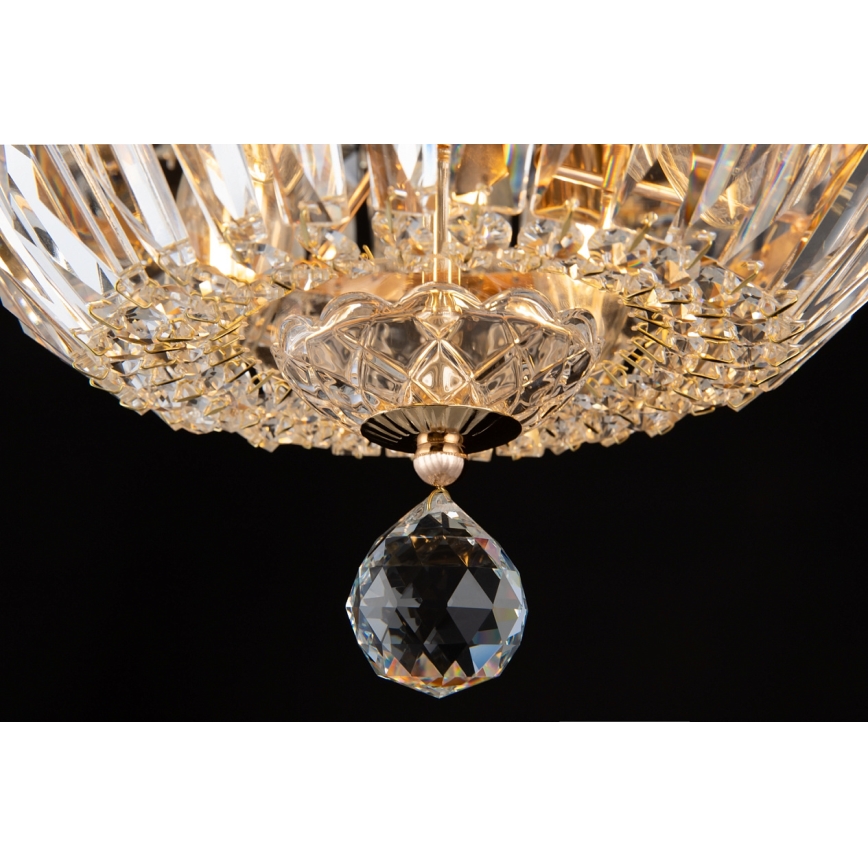 Maytoni DIA100-CL-12-G - Stropné svietidlo BASFOR 12xE14/60W/230V zlatá